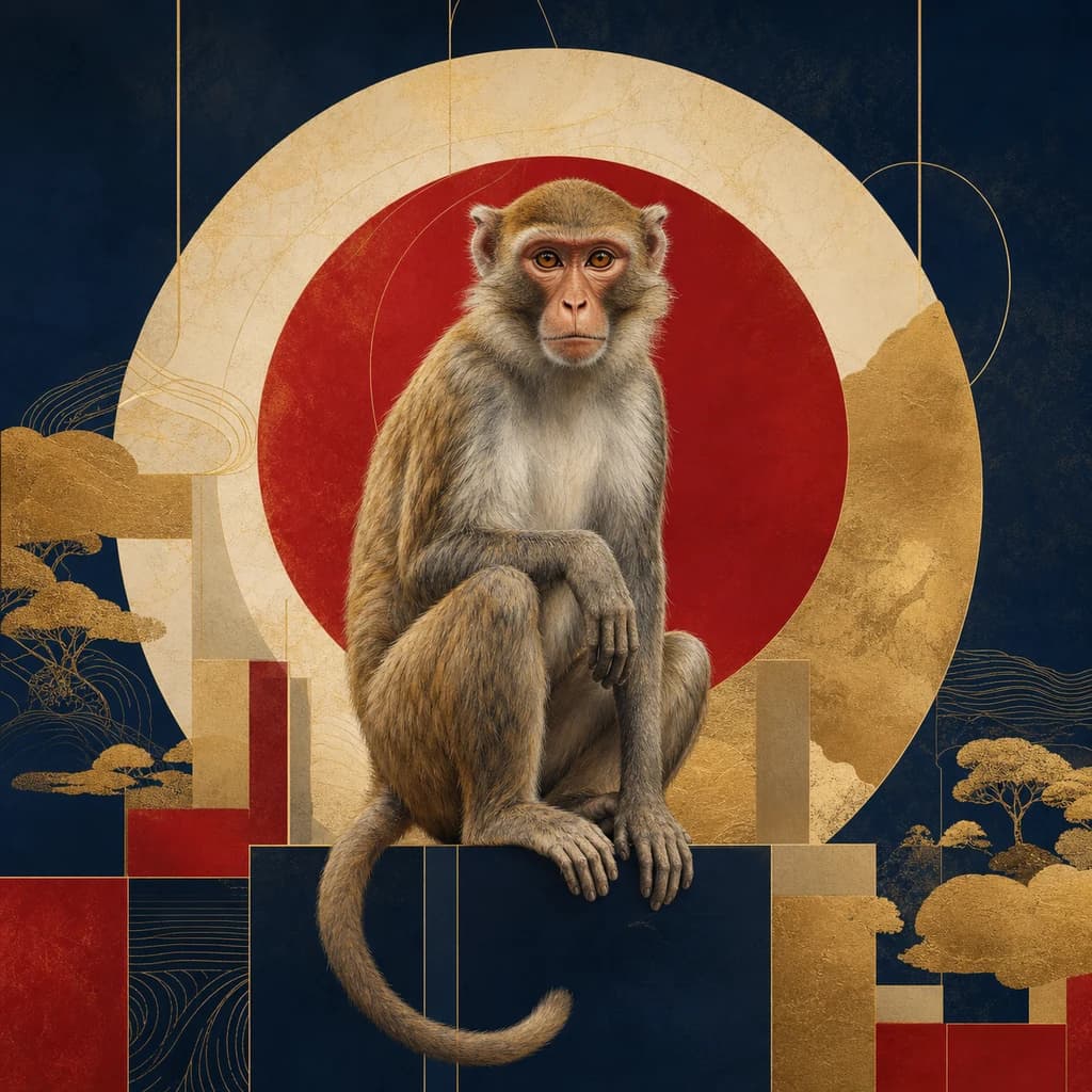 Monkey in the Contemporary Seal Gallery visual style