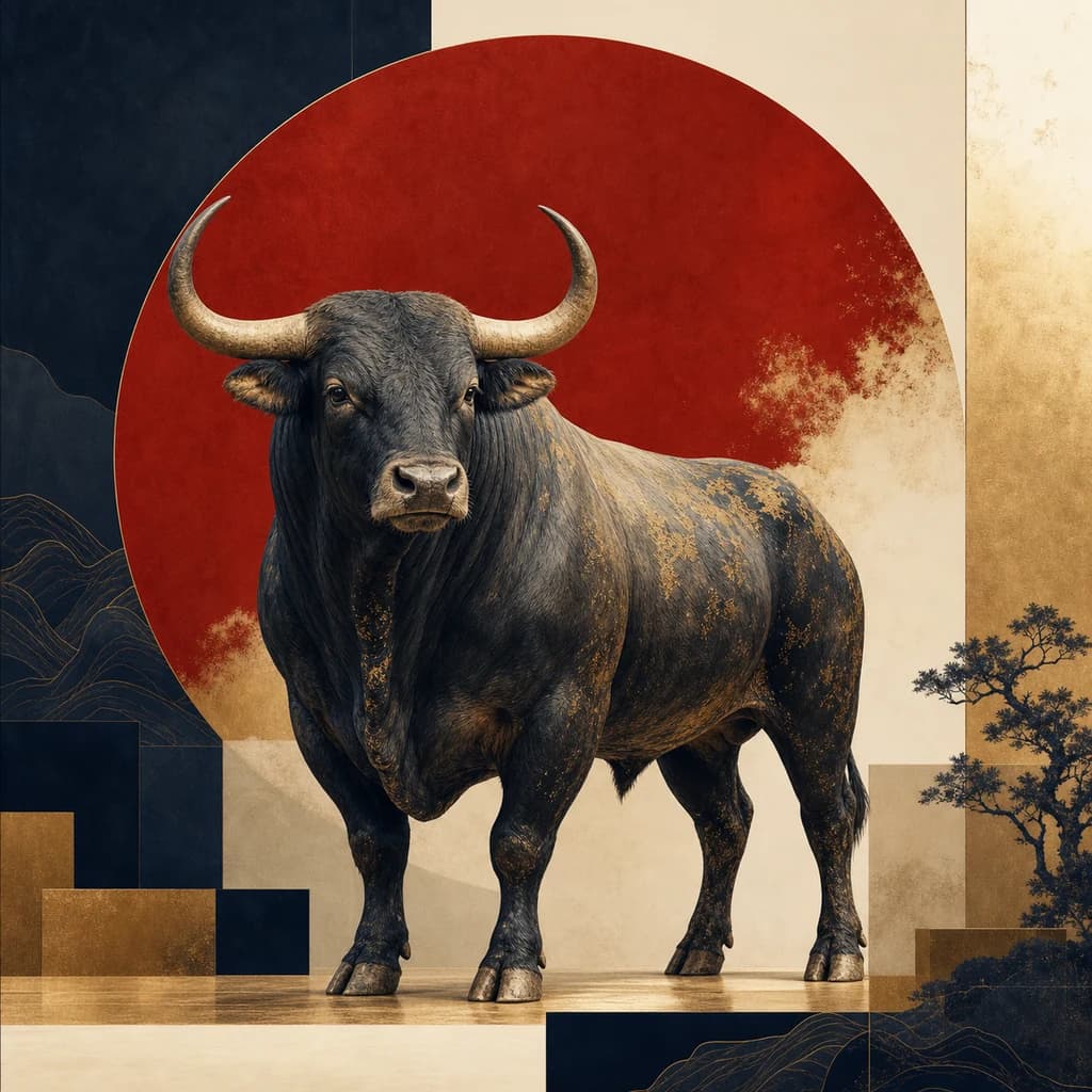 Ox in the Contemporary Seal Gallery visual style