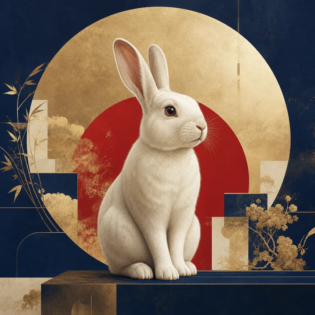 Rabbit in the Contemporary Seal Gallery visual style